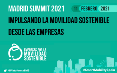 Inscríbete: ‘Madrid Summit 2021: Impulsando la movilidad sostenible desde las empresas’
