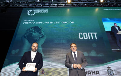 Conoce el proyecto del COITT galardonado con el Premio Nacional de Movilidad en la categoría ‘Investigación’
