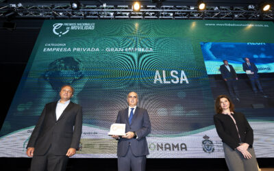 Conoce la Estrategia de Sostenibilidad Medioambiental de Alsa, ganadora del Premio Nacional de Movilidad en la categoría ‘Gran Empresa’