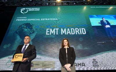 Conoce Madrid Mobility 360 de EMT Madrid, ganadora del ‘Premio Especial Estrategia’ en los Premios Nacionales de Movilidad