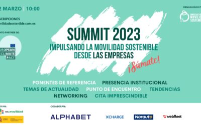 INSCRÍBETE: ‘SUMMIT 2023: IMPULSANDO LA MOVILIDAD SOSTENIBLE DESDE LAS EMPRESAS’
