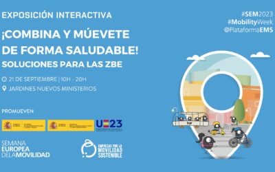 SEM 2023: Nos vemos el 21 de septiembre en la exposición ‘¡Combina y muévete de forma saludable! Soluciones para las ZBE’