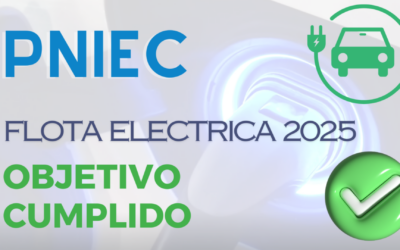 Objetivo intermedio PNIEC para 2025 de flota eléctrica ¡CUMPLIDO!
