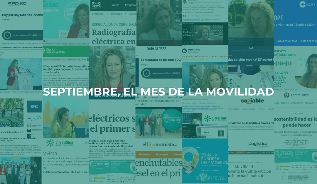 El poder de la comunicación en el mes de la movilidad: en positivo, basada en datos y a través de acciones colaborativas
