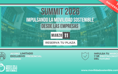 ¡Reserva la fecha! 10º aniversario del SUMMIT: Impulsando la Movilidad Sostenible desde las Empresas