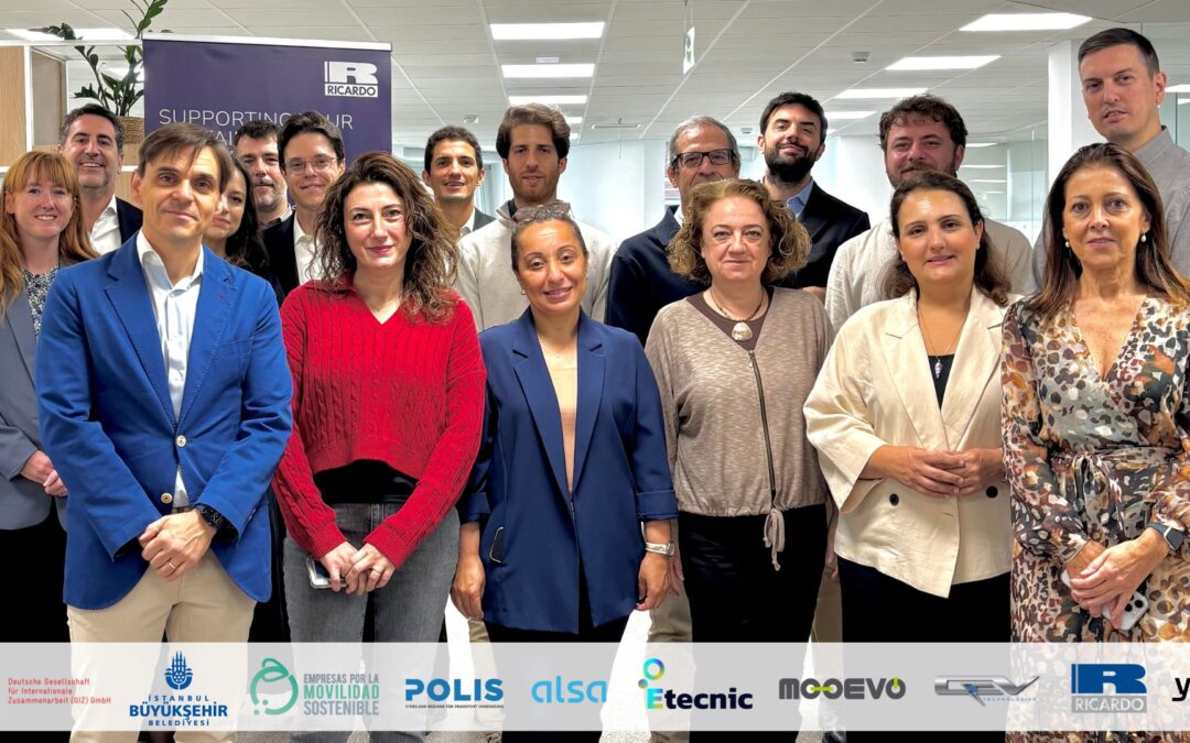 Estambul se inspira en España: Empresas por la Movilidad Sostenible organiza una jornada de intercambio sobre movilidad urbana sostenible junto a GIZ y Ricardo plc