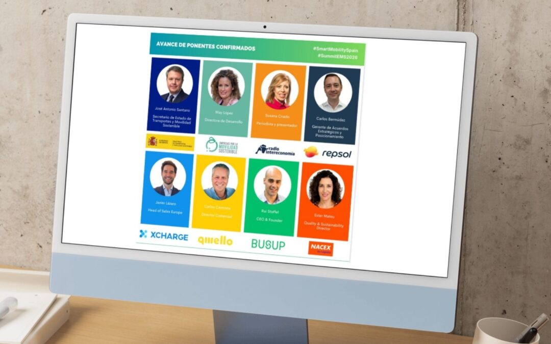 Primeros confirmados de la 10ª edición del ‘SUMMIT 2026: Impulsando la Movilidad Sostenible desde las Empresas’